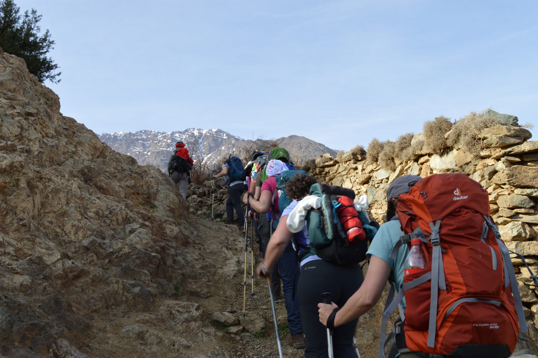 trektocht Marokko